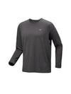 Cormac Crew Neck Long Sleeve T-Shirt Black - ARC'TERYX - BALAAN 2