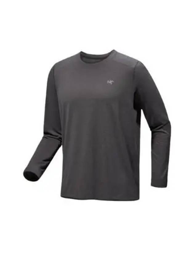 Cormac Crew Neck Long Sleeve T-Shirt Black - ARC'TERYX - BALAAN 2