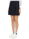 Women's Cataleya Pleated Skirt Navy - J.LINDEBERG - BALAAN 3