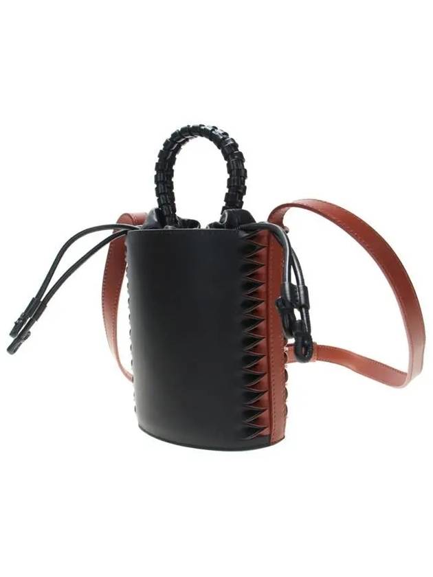 Luella Mini Bucket Bag Black Brown - CHLOE - BALAAN 3