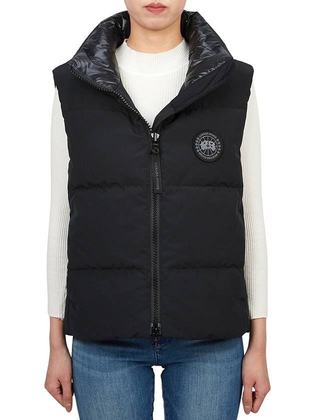 Grandview Cropped Vest Black - CANADA GOOSE - BALAAN 3