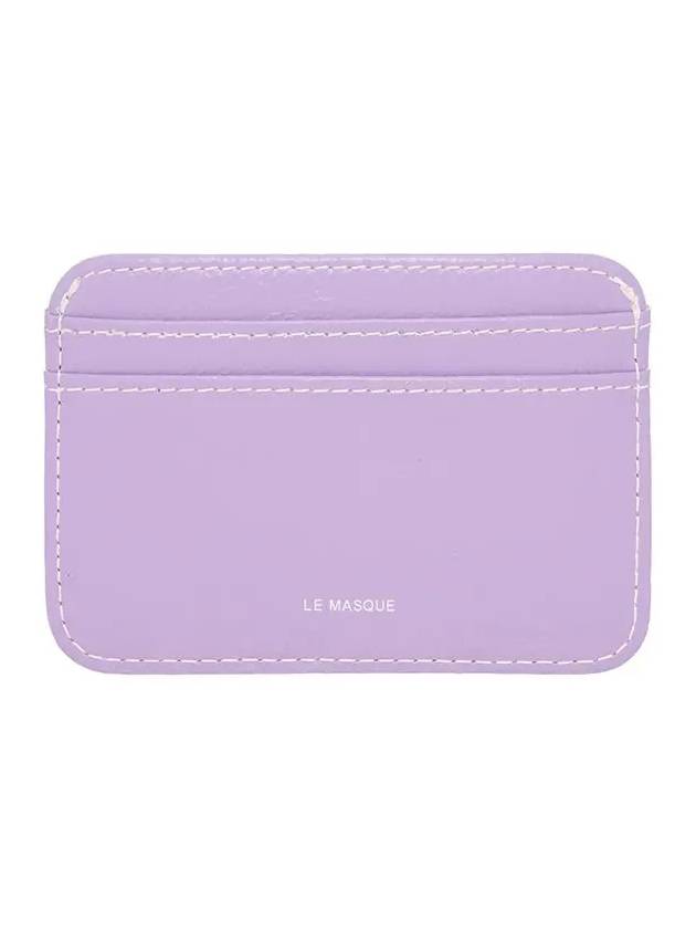 Daisy Slim Mini Transportation Card Wallet Lavender - LE MASQUE - BALAAN 3