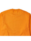 Wappen Patch Crew Neck Sweatshirt Orange - STONE ISLAND - BALAAN 8