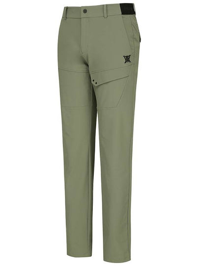 MEN A DIAGONAL LINE INCISION LONG PANTS - ANEWGOLF - BALAAN 2