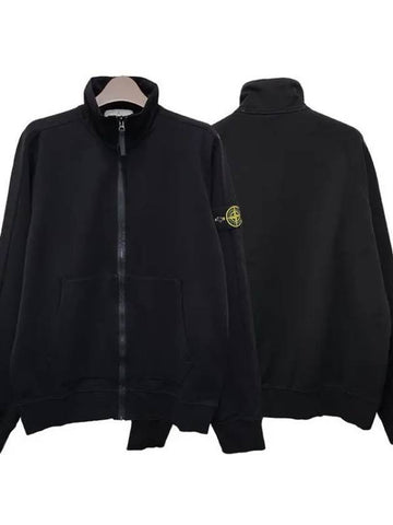 Logo Patch Fleece Track Top Zip 38806760 1095858 - STONE ISLAND - BALAAN 1