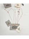 Petra Heart Logo Necklace Rose - VIVIENNE WESTWOOD - BALAAN 4