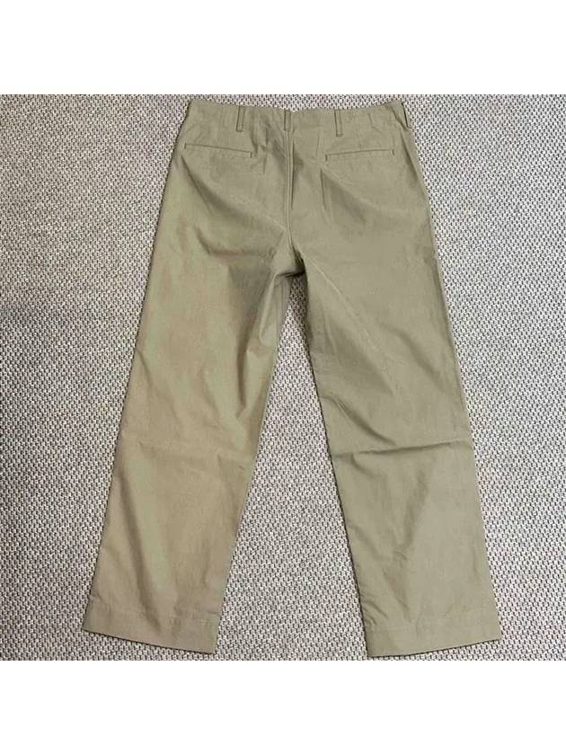 straight fit pants khaki - TEN C - BALAAN 9