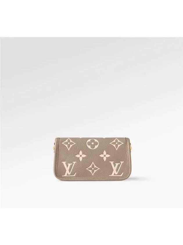 Nano Diane Bicolor Monogram Empreinte Leather Shoulder Bag Beige - LOUIS VUITTON - BALAAN 7