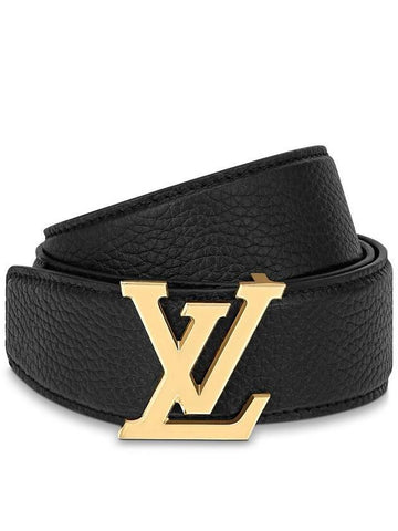 LV Heritage 35MM Reversible Belt Black Bordeaux - LOUIS VUITTON - BALAAN 1