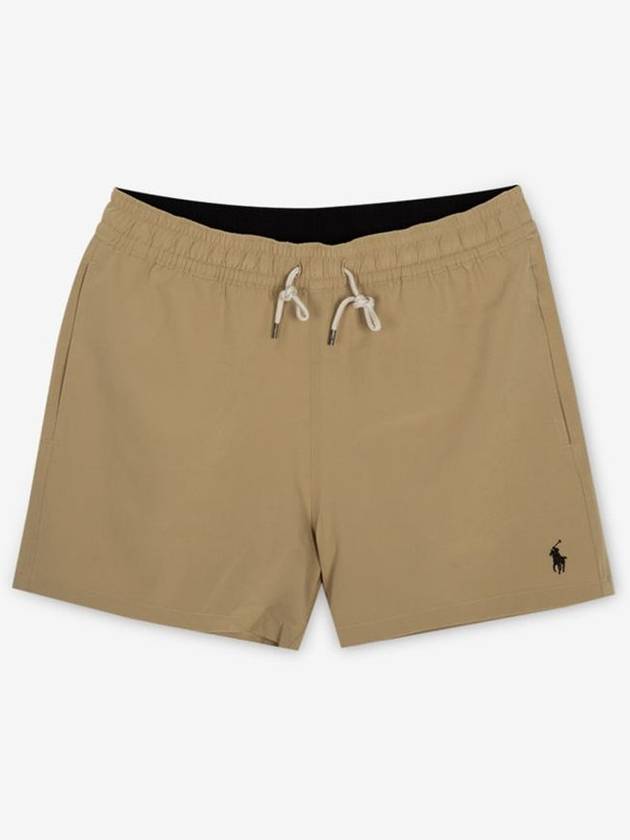 Polo Men s Traveler Swim Khaki Shorts 710910260 018 - RALPH LAUREN - BALAAN 2