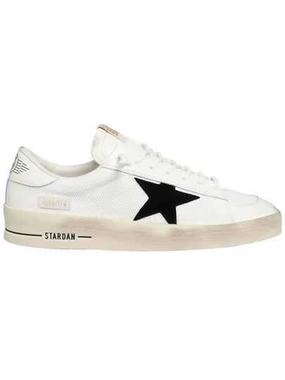 Star Patch Lace Up Low Top Sneakers White - GOLDEN GOOSE - BALAAN 2