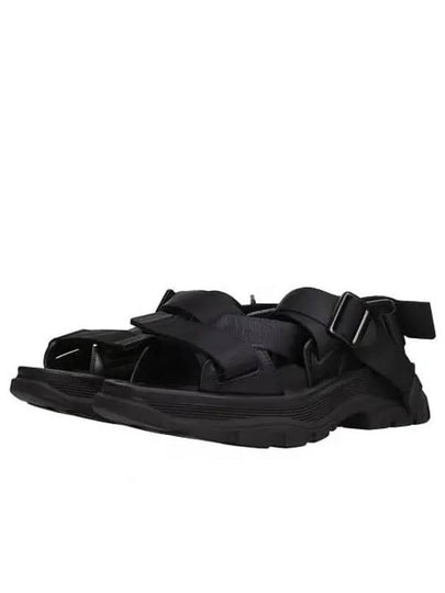 Tread Velcro Sandals Black - ALEXANDER MCQUEEN - BALAAN 2