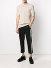 Neil Barrett contrasting side panel cropped trousers - NEIL BARRETT - BALAAN 3