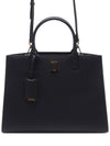 Francis Small Tote Bag Black - BURBERRY - BALAAN 2