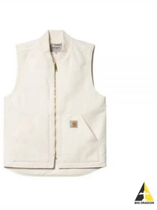 Dearborn Canvas Vest White - CARHARTT WIP - BALAAN 2