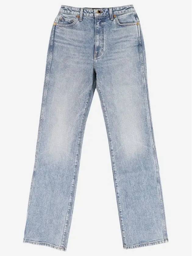 Women's Daniel Stretch Straight Jeans Blythe - KHAITE - BALAAN 2