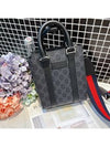 GG Supreme Mini Tote Bag Black - GUCCI - BALAAN 4