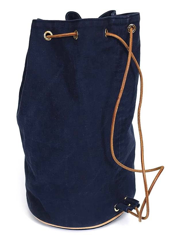 Polochon drawstring bag bucket backpack - HERMES - BALAAN 2