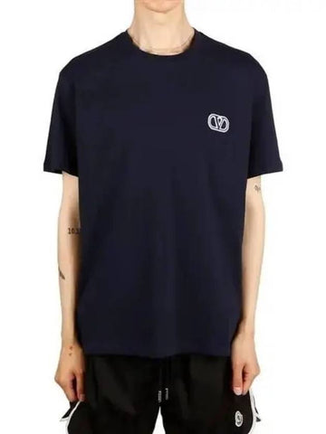 Logo patch short sleeve t shirt 271882 - VALENTINO - BALAAN 1