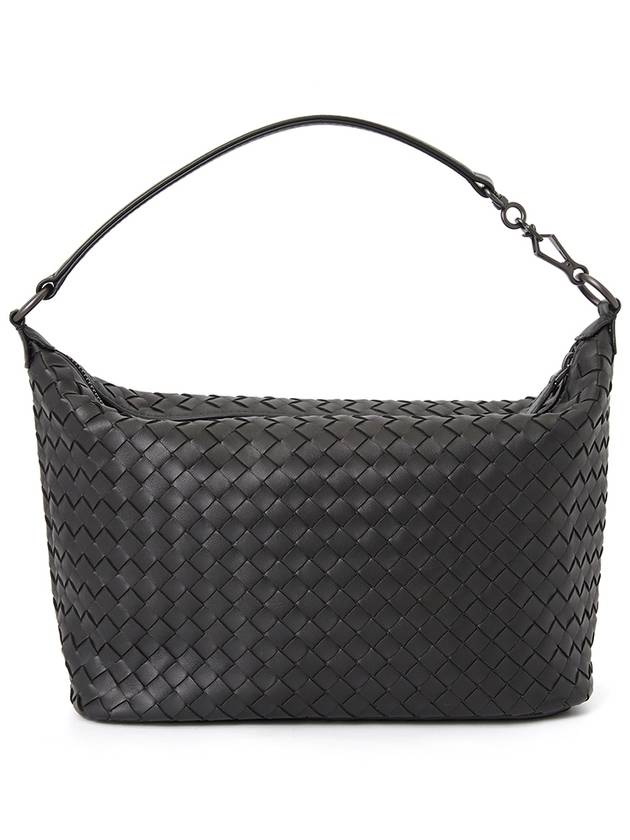 Women's Intrecciato Shoulder Bag Black - BOTTEGA VENETA - BALAAN 2