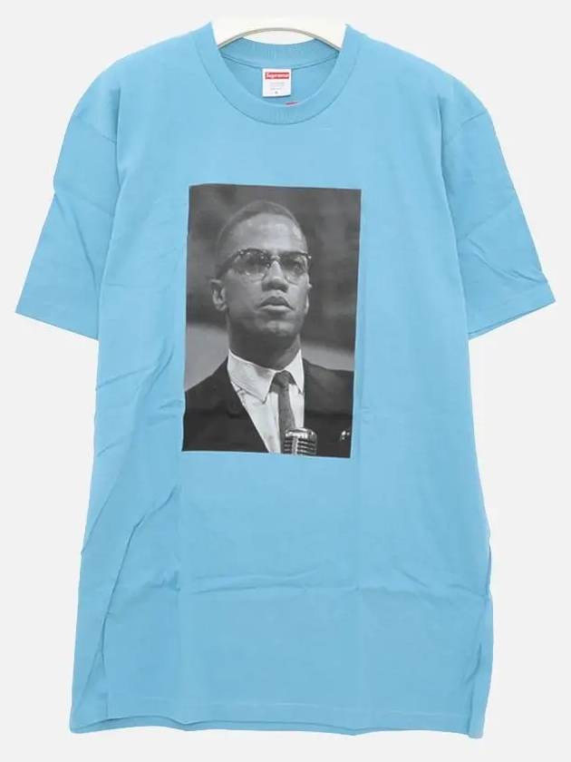 SS22T68 SLATE Malcolm X TShirt - SUPREME - BALAAN 3