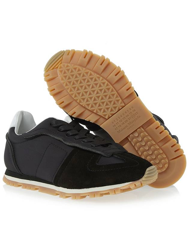 Runner Low Top Sneakers Black - MAISON MARGIELA - BALAAN 6