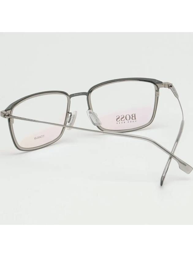 Hugo Boss titanium glasses frame BOSS1197 R81 lightweight square metal - HUGO BOSS - BALAAN 4