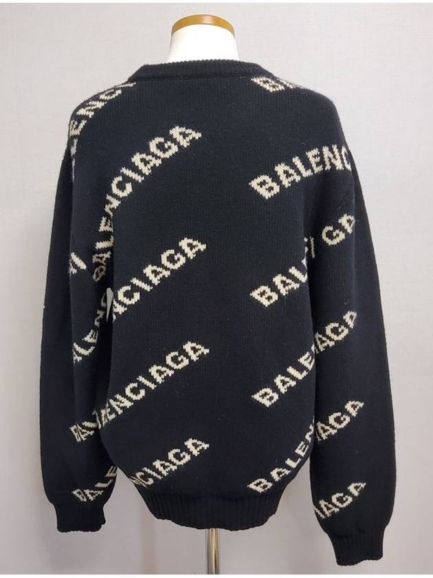 Multi logo knit L - BALENCIAGA - BALAAN 4