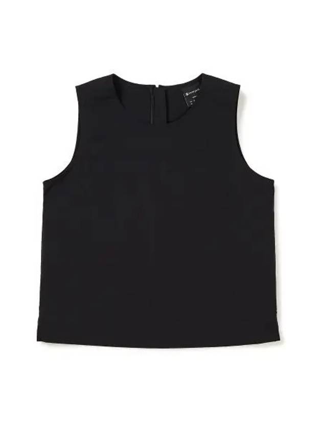 Root Women s Back Zipper Tank Top Black S23MWRST21 - SNOW PEAK - BALAAN 1