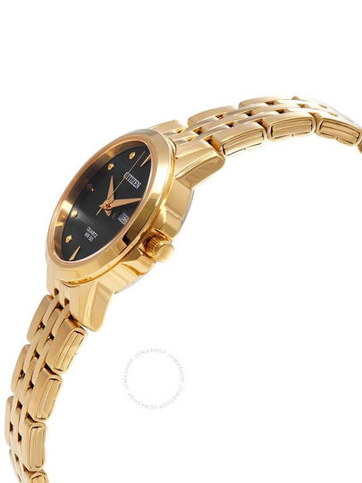 Citizen Quartz Black Dial Gold-tone Ladies Watch EQ0603-59F - CITIZEN - BALAAN 2