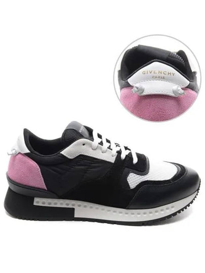 Active Runner Low Top Sneakers Pink Black - GIVENCHY - BALAAN 2