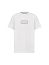 Couture Relaxed Fit Short Sleeve T-Shirt White - DIOR - BALAAN 1