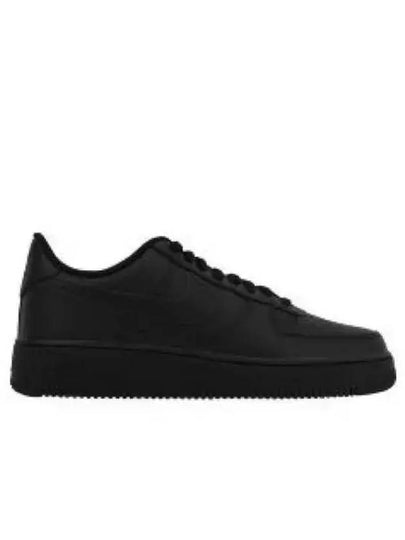 Air Force 1 '07 Low Top Sneakers Triple Black - NIKE - BALAAN 2