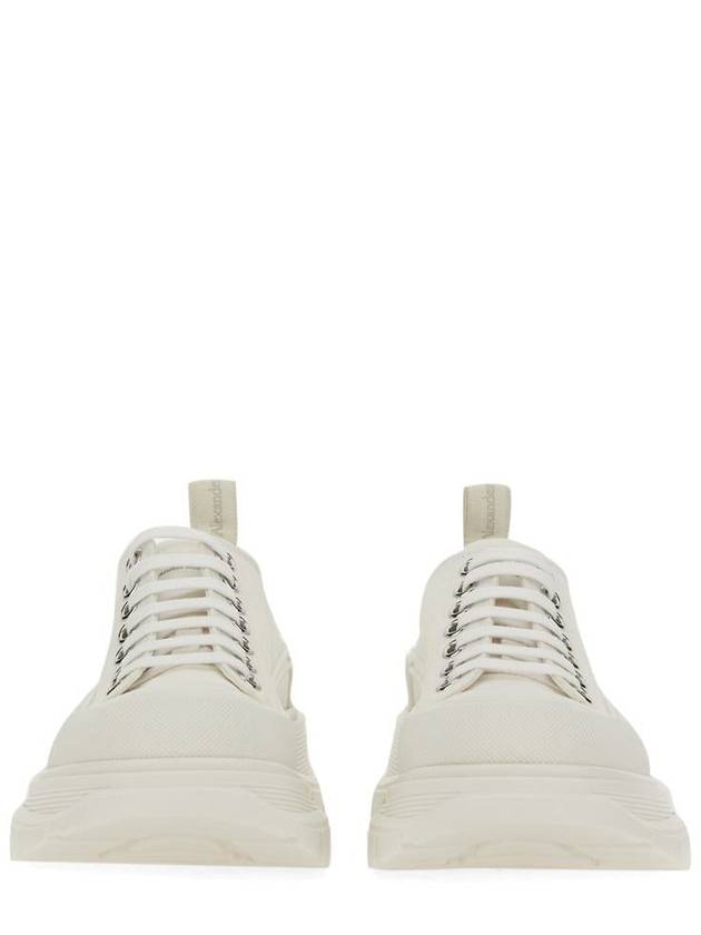 Tread Slick Low Top Sneakers White - ALEXANDER MCQUEEN - BALAAN 5