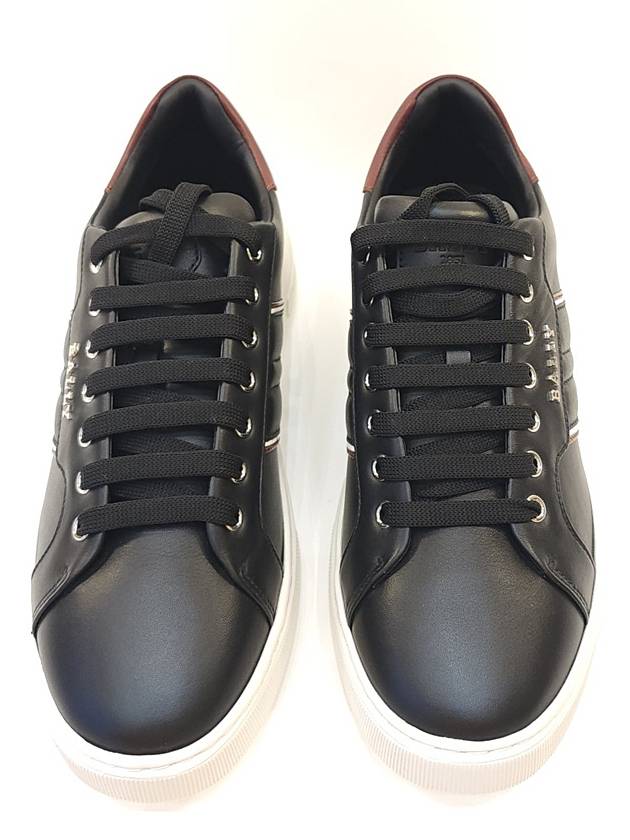 Men's Leather Sneakers Black MEDDY 60019925268F000 - BALLY - BALAAN 4