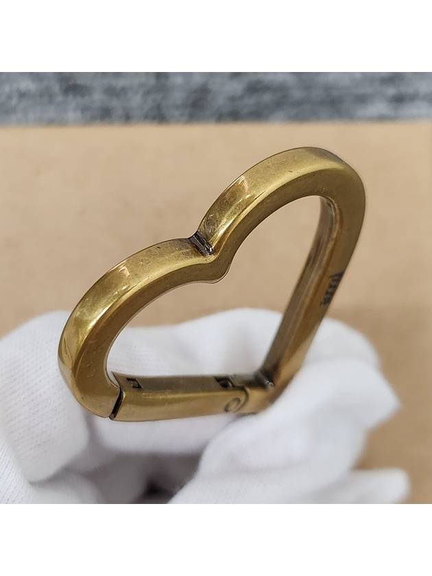 De Coeur Heart Logo Keyholder Gold - AMI - BALAAN 7