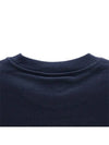 Chillax Patch Regular Sweatshirt Ink Blue - MAISON KITSUNE - BALAAN 7