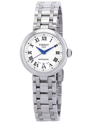 Tissot Bellissima Automatic White Dial Ladies Watch T1262071101300 - TISSOT - BALAAN 1