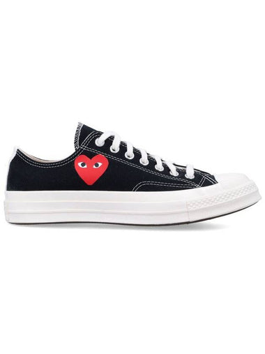 Comme Des Garçons Play X Converse Small Heart Low Top - COMME DES GARCONS PLAY - BALAAN 1