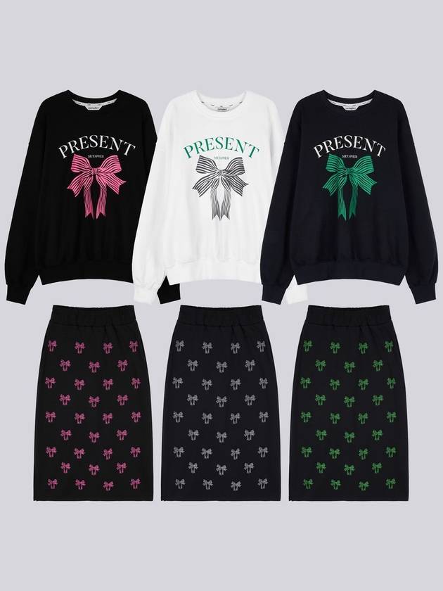 MET Present Sweatshirt Skirt Set - METAPHER - BALAAN 2