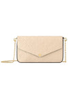 Pochette Felicie Monogram Empreinte Shoulder Bag Cream - LOUIS VUITTON - BALAAN 2