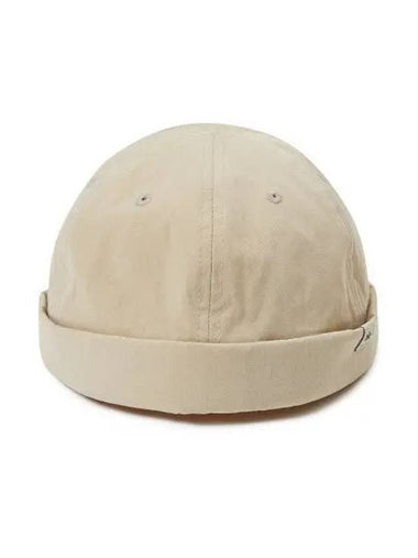 Cotton Watch Cap Beige S23SUFWC33 - SNOW PEAK - BALAAN 1