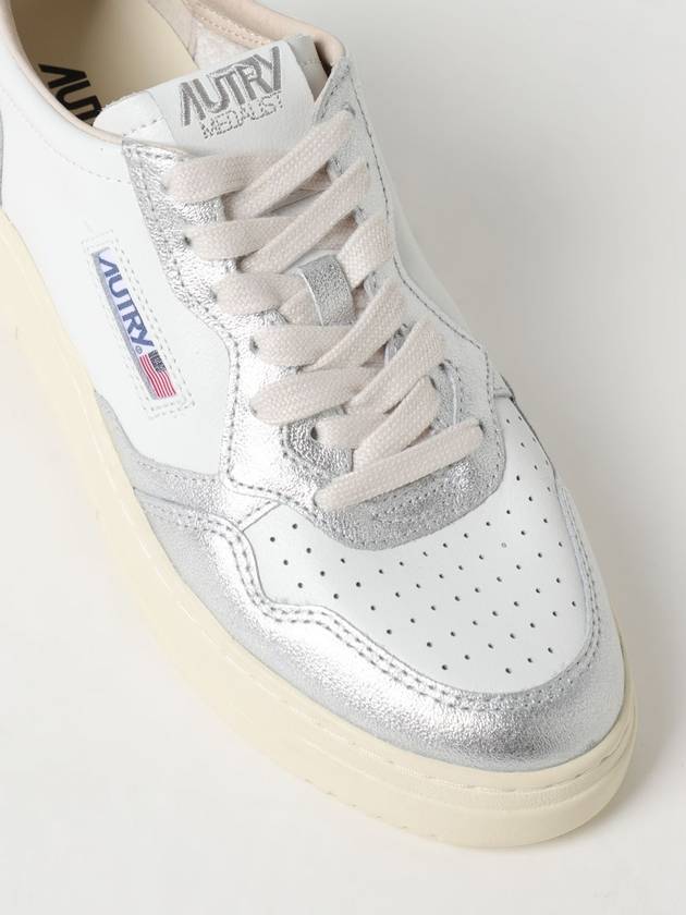 Medalist Silver Tab Low Top Sneakers White - AUTRY - BALAAN 5