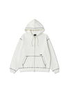 100C HOOD ZIP UPWHITE - VAEKCIE - BALAAN 2