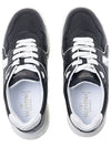 Men's One-Studded Leather Low-Top Sneakers Black - VALENTINO - BALAAN 7