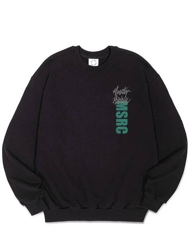 Central Logo Sweatshirt Evergreen Black - MONSTER REPUBLIC - BALAAN 1