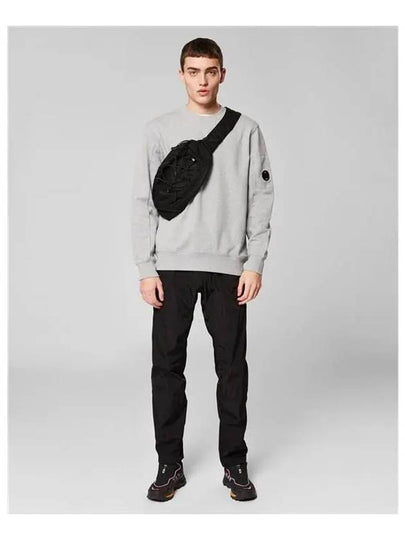 Lens Waffen Pocket Sweatshirt Gray - CP COMPANY - BALAAN 2