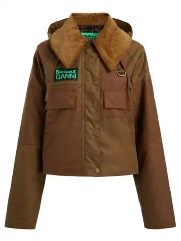 Block Spey Wax Jacket Brown - BARBOUR - BALAAN 2