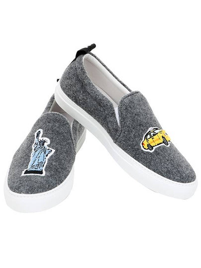 Waffen Slip-On Grey - JOSHUA SANDERS - BALAAN 2