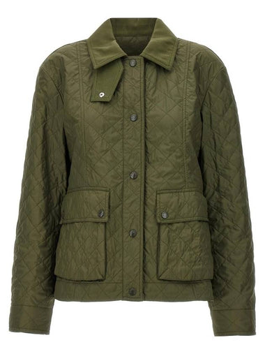 Women's Galene Padding Olive Green - MONCLER - BALAAN 1